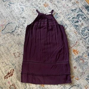Purple Shift Dress
